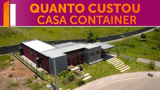 Quanto custou minha Casa Container