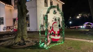 Hershey Family Christmas Setup in Wooster Ohio  F.H.L.