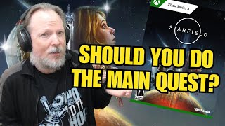 Should You Do The Main Quest In Starfield?