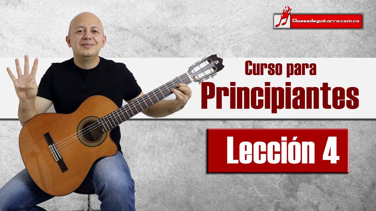 Curso de guitarra para principiantes Lección 4, acordes menores y cambios de acordes
