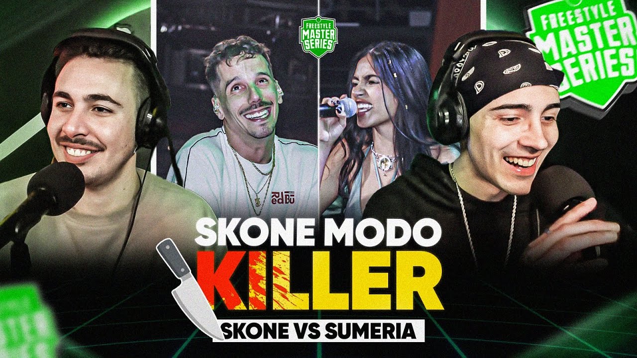 💥REACCIONAMOS A SKONE VS SUMERIA en FMS MÉXICO😱🤣🍀