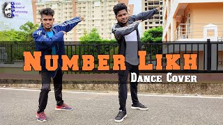 NUMBER LIKH - Tony Kakkar | Nikki Tamboli | Dance Cover by Team Gspa | Girish Mohanty |