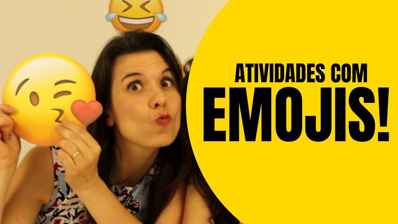 ATIVIDADES EMOJI DicasDaFono Renata Donadeli YouTube