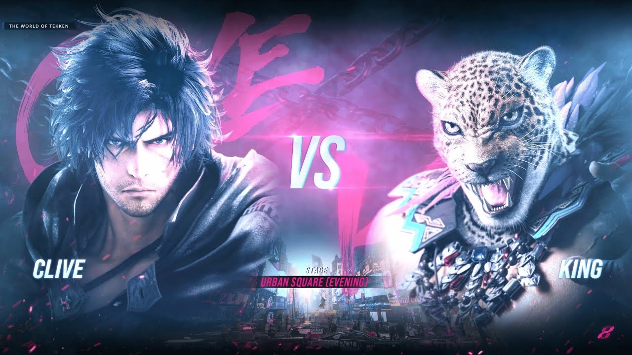 Clive vs King – The Ultimate Power Clash in Tekken 8 | World of Tekken | Epic 4K Gameplay Fight