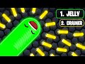ENTIRE SLITHER.IO SERVER VS JELLY! (epic)