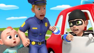 don t take things strangers policeman is here help police
