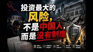 投资最大的风险,不是中国人,而是没有制度