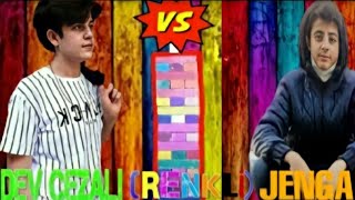 DEV CEZALI 'RENKLİ' JENGA OYNADIK #2
