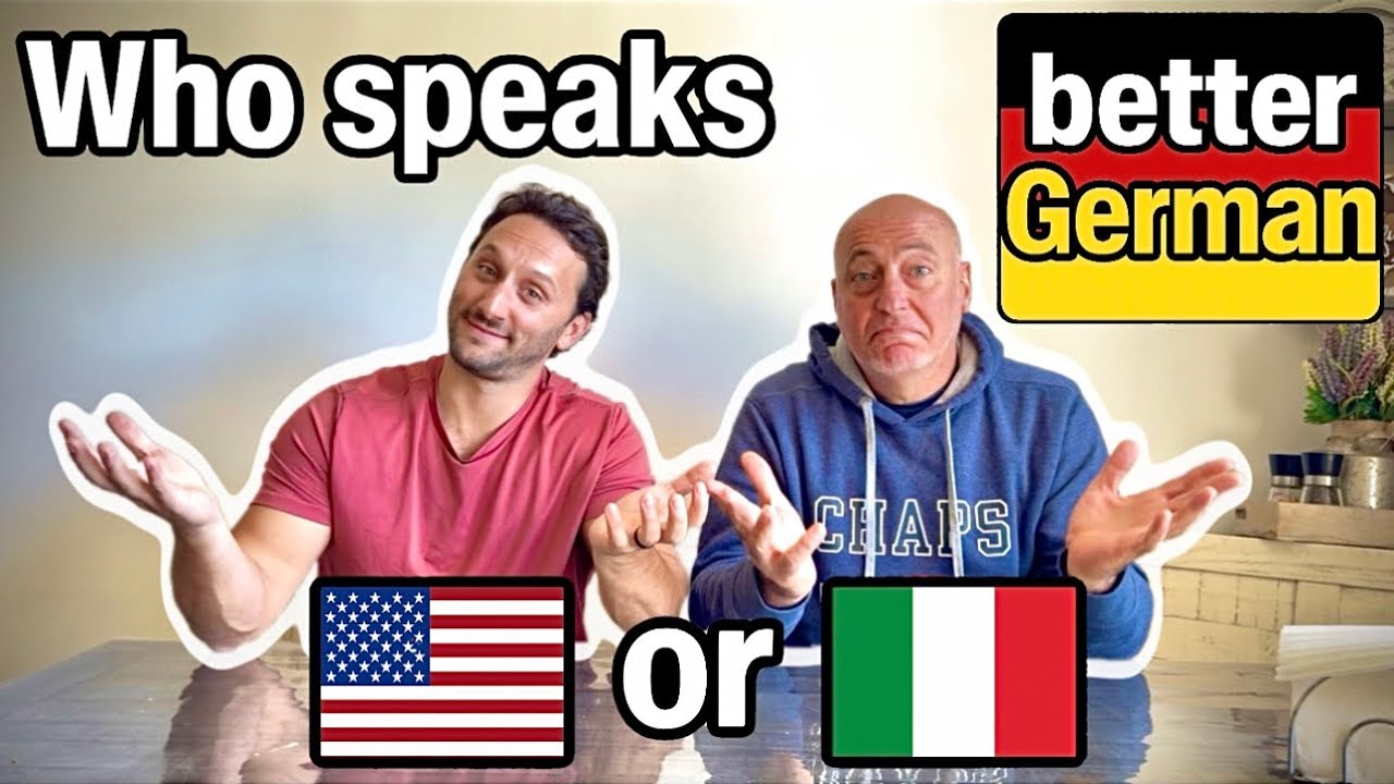 Кто лучше говорит по-немецки? Американец против итальянца