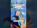When Kid Buu Killed The Gods Shorts Dragonball Goku