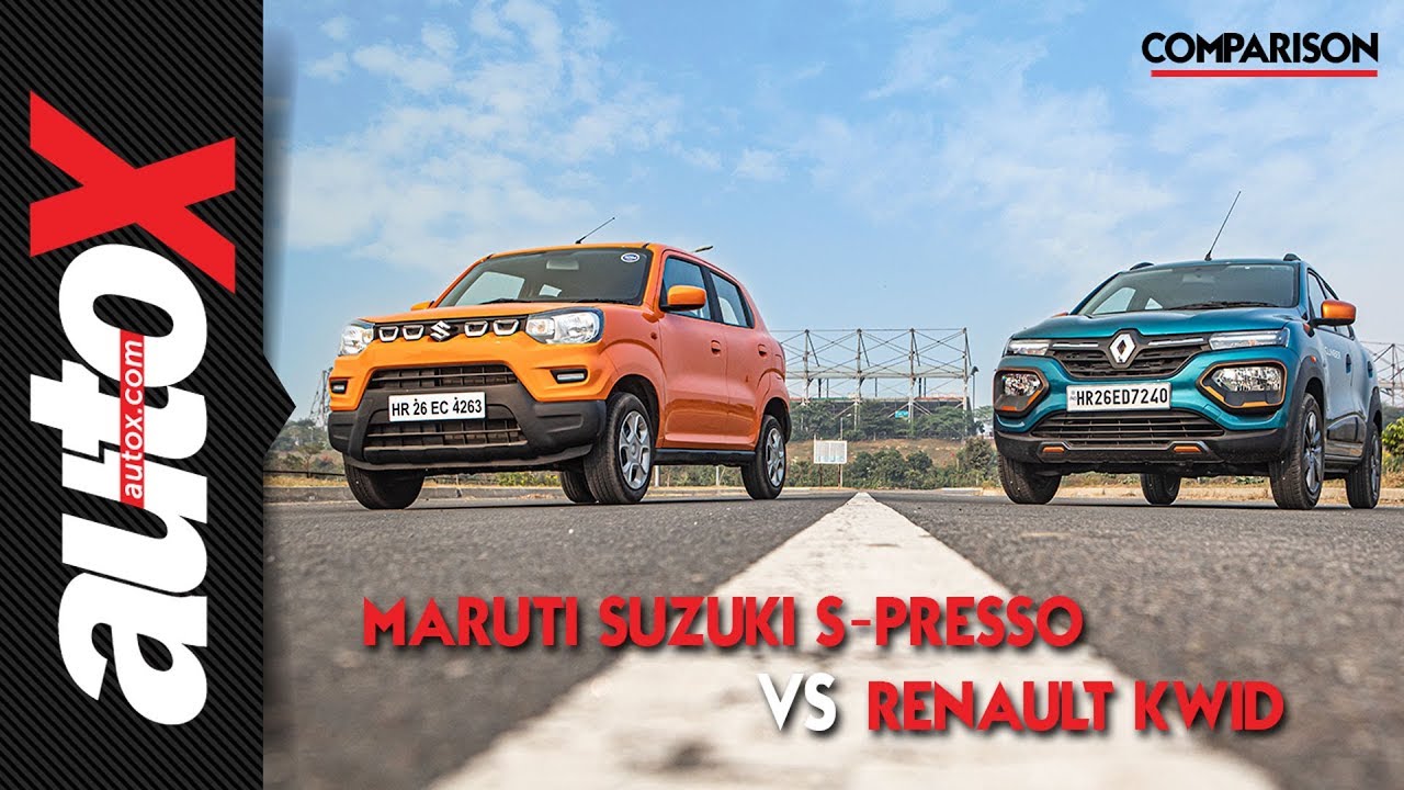 Maruti Suzuki S Presso VS Renault Kwid Battle Of Entry level SUV maruti-suzuki-s-presso-vs-renault-kwid-battle-of-entry-level-suv