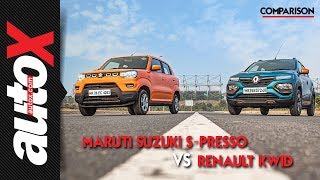 Maruti Suzuki S-Presso VS Renault Kwid: Battle of entry-level SUV wannabes | Comparison | autoX