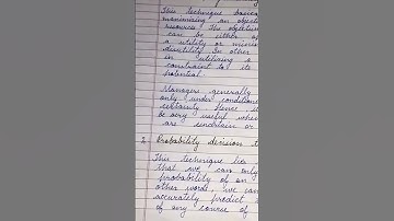 Quantitative techniques for decision making #viral #handwriting