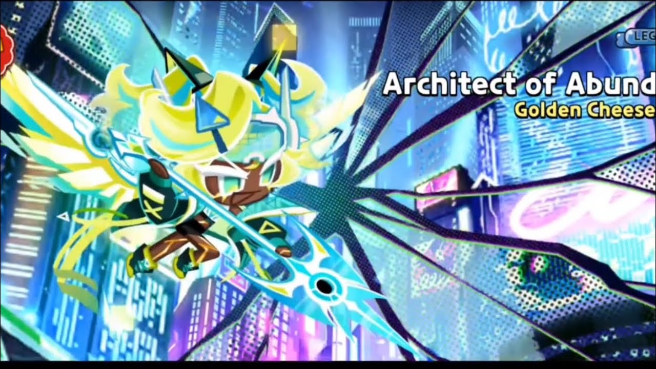 Golden Cheese Cookie Legendary Costume Gacha Animation | Cookie Run ...