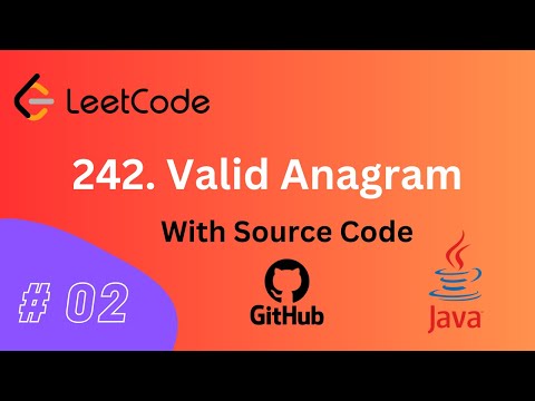 LeetCode 242  Valid Anagram  | Hindi | Competitive Programming | Java