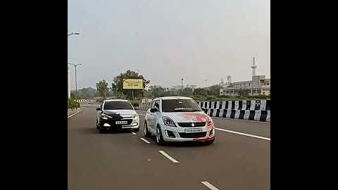 Modified Swift vs Hyundai i20 car driving 🔥❤️🎉 #shorts