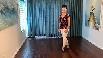 Storm and Stone line dance demonstration and tutorial by Stephie