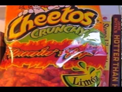 Food label for cheetos