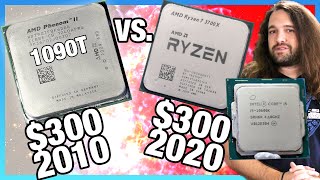 10 Years Old: AMD Phenom II 1090T CPU in 2020 - Benchmarks vs. Ryzen & Intel