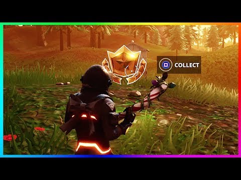 "Follow the Treasure Map Found in Snobby Shores" (Fortnite Battle Royale)