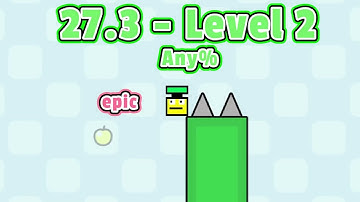 Appel - Level 2 any% - 27.3 (gah im getting closer)