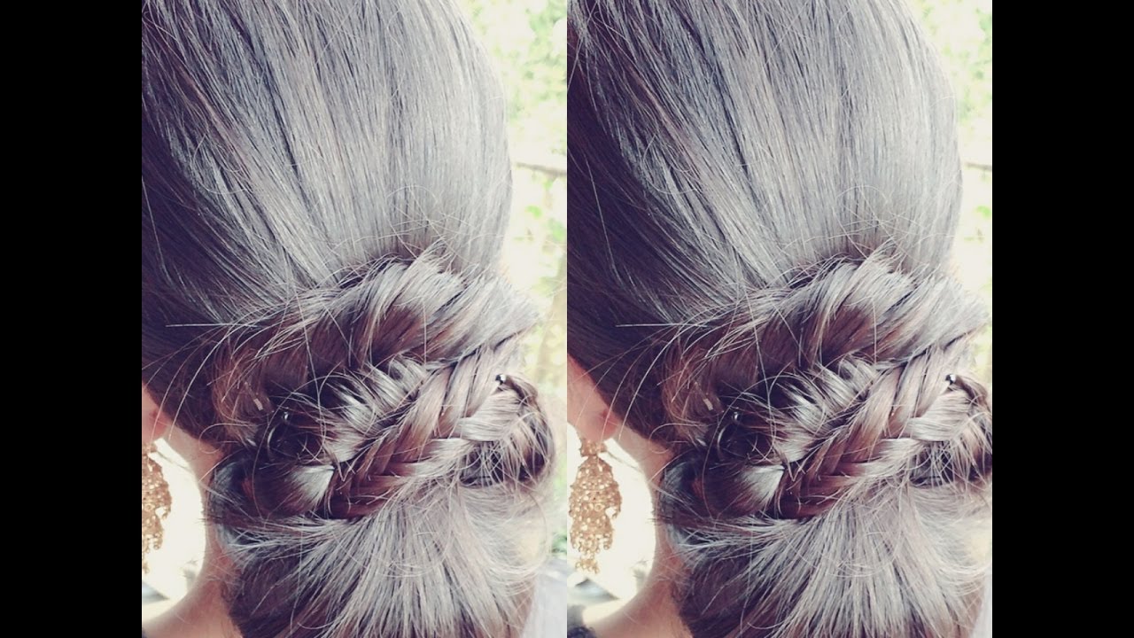 Easy to make low bun.....5 min hairstyle.. - YouTube