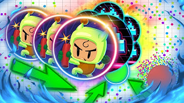 AGAR.IO//*NEW*TRIPLE LINESPLIT//INSANE POPSPLIT//LUKIEST MOMENT OF EVER!?