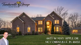 6677 W May Apple Dr., McCordsville, IN 46055 - 5,379sqft 5 Bed 4.5 Bath - Minutes to Geist & Fishers