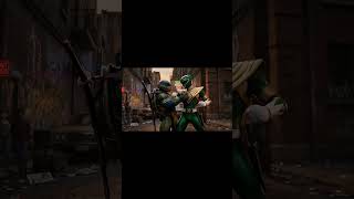 Leonardo Vs Green Ranger #tmnt #powerrangers #greenranger #leonardo #battle #nostalgia #beatit