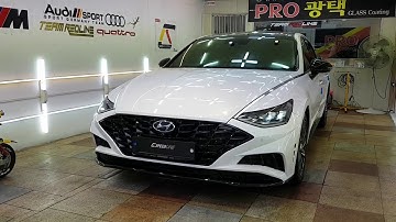 2021현대 쏘나타 1.6T센슈어스 화이트크림 출고(Hyundai Sonata Sensuous 1.6Turbo)