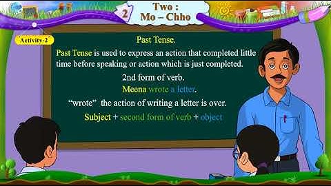 2 TWO  MO CHHO II STD 6 II ENGLISH II SEM 1 II UNIT 2 II 2.3