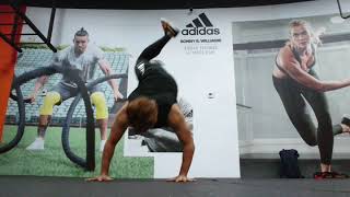 Breakletics Singapore: Step kick variation
