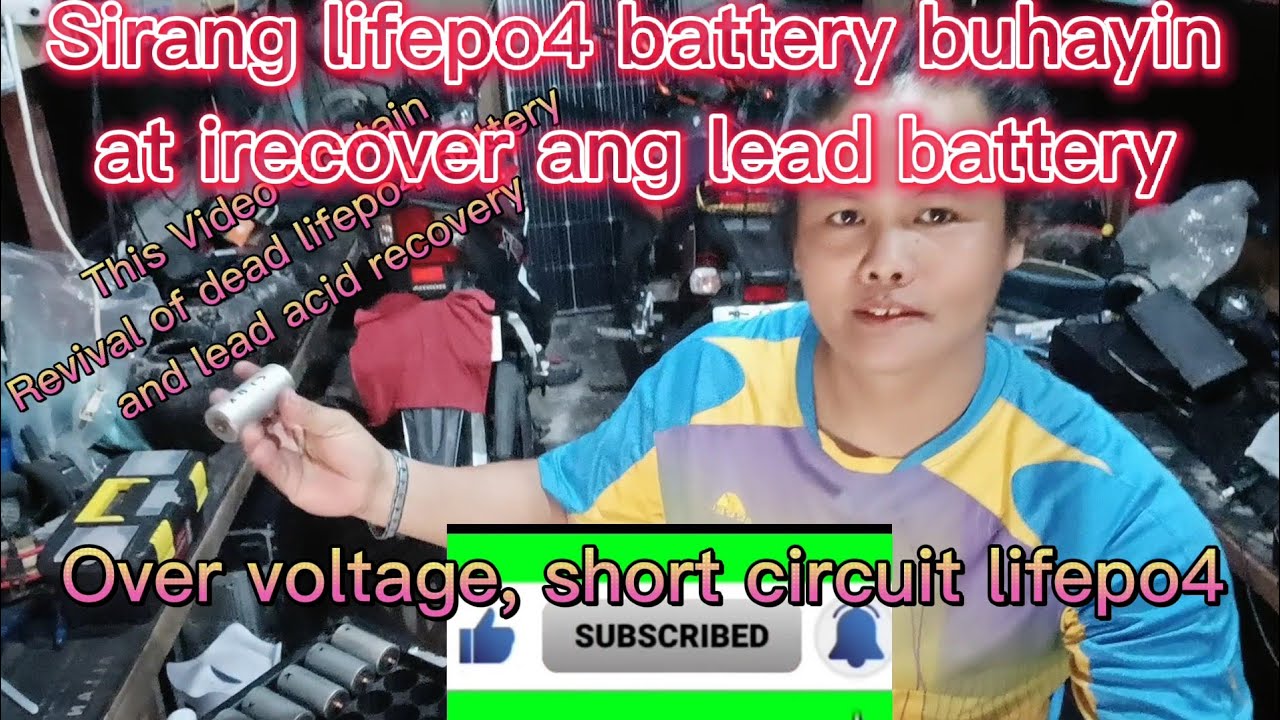 Recovering, Dead Lifepo4 battery to Life and Lead Acid Battery 