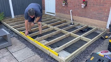 How to build Decking, step by step