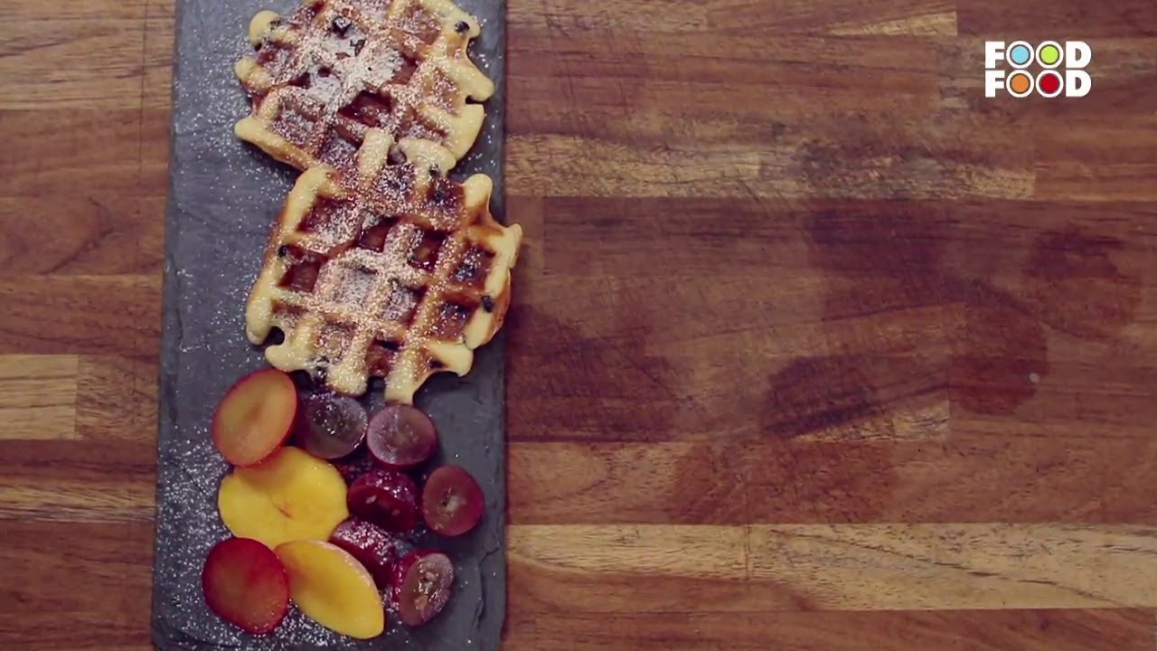 Eggless Waffles | Snack Time | Chef Amrita Raichand | FoodFood