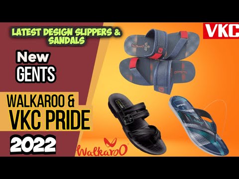 Vkc Pride / Walkaroo New Model Gents Slippers & Sandals 2022 | Sova ...