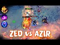 Đi mid với Azir nhưng người AFK là rừng team bạn
