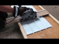 How to Cut Soffit or Siding With a Circular Saw!