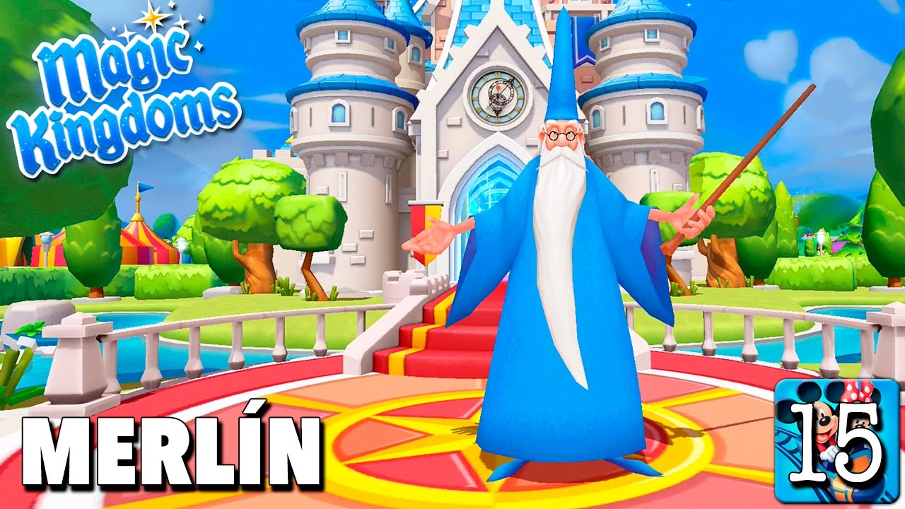 Bienvenido Merlín / Juego Disney Magic Kingdoms - Gameplay - YouTube