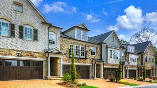 LET'S TOUR THIS GATED 4 BDRM LUXURY TOWNHOME IN ATLANTA