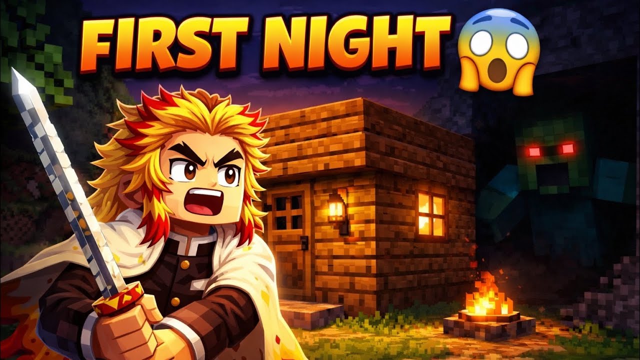 FIRST NIGHT MEIN HI MAR GAYA 😭 | Minecraft Survival EP 1 Hindi