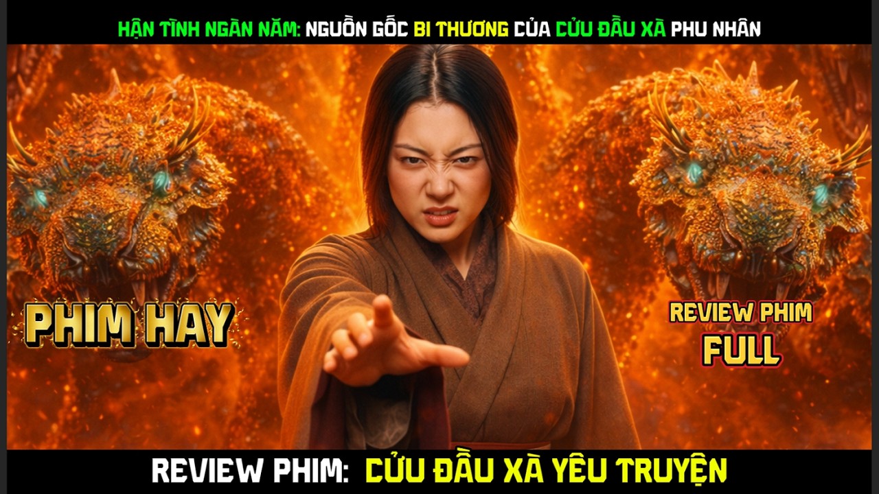 Hận Tình Ngàn Năm: Nguồn gốc bi thương của Cửu Đầu Xà Phu Nhân.