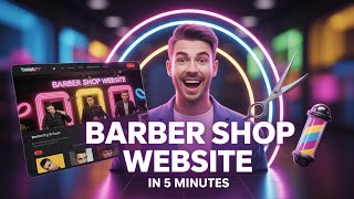 Create a Barber Shop Website in 5 Minutes | WordPress Astra Theme Tutorial