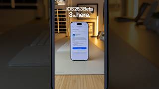 iOS 26.3 Beta 3 is here! What’s new?!