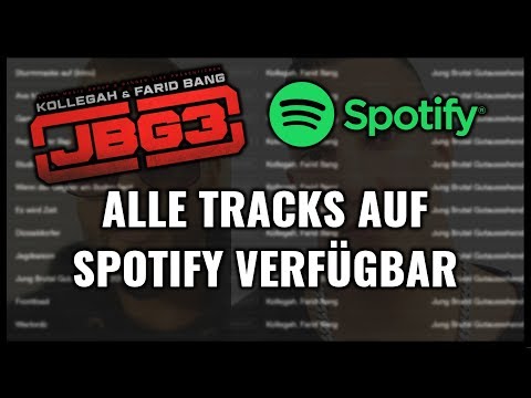 JBG3 ALLE TRACKS / DAS GANZE ALBUM AUF SPOTIFY und iTUNES VERFÜGBAR! Trackliste