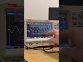 UNI-T: First start #oscilloscope #electronics
