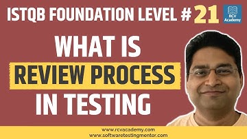 ISTQB Foundation Level #21 - Review Process in Software Testing