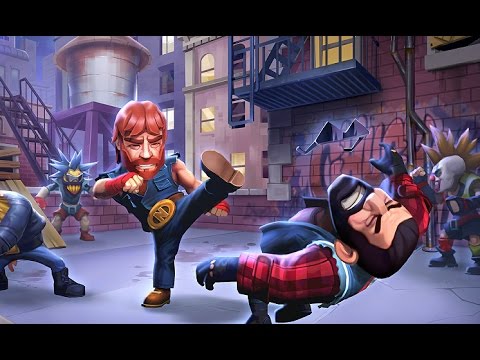 NONSTOP CHUCK NORRIS iOS Gameplay Video