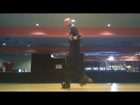 インラインスケート(Inline Skates)でエイトサークル(Eight Circle)を踊ろう！ローラーダンス(roller dance)[練習中]