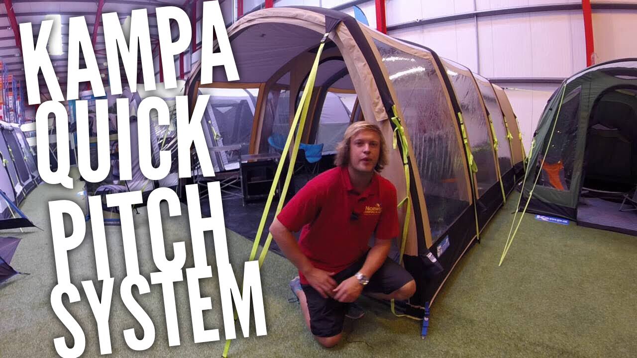 Kampa Quick Pitch System YouTube